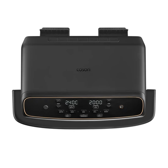 Cosori Dual Blaze Twinfry Single 8,6 l Fristående 2700 W Varmluftsfritös Svart