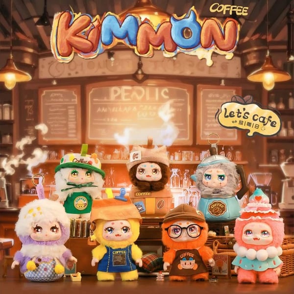 PLUSH KIMMON x 12 Cafe, 1 pakke, disp.