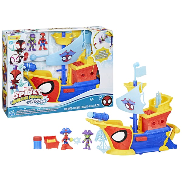 Marvel Water-Webs Webs Ahoy Bubble-piratskepp