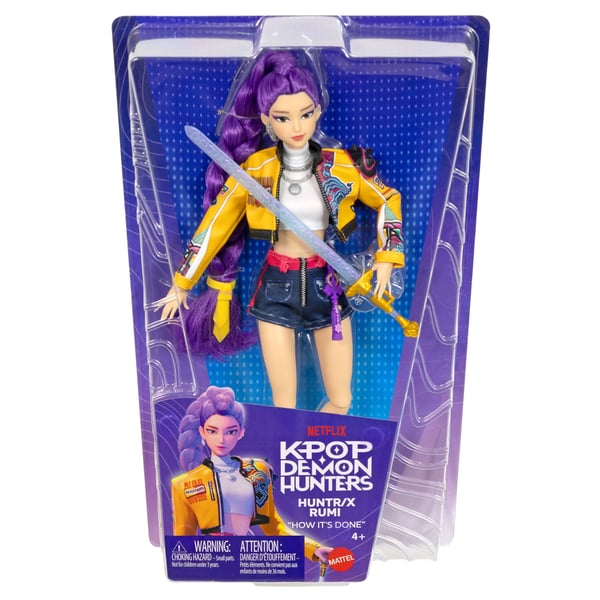 Mattel KPOP DEMON HUNTERS HUNTR/X: RUMI “HOW IT'S DONE" DOLL