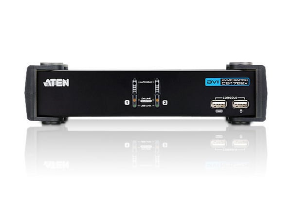 ATEN USB DVI/Audio KVMP™-switch med 2 portar