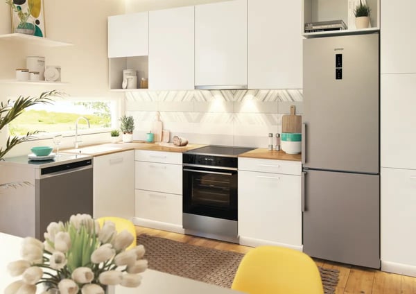 Gorenje TH62E3X Halvinbyggd (utdragbar) Rostfritt stål 350 m³/h