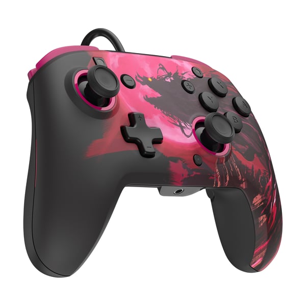PDP Rematch: Hyrule Blue Svart, Magenta USB Spelplatta Analog / Digital Nintendo Switch, Nintendo Switch Lite, Nintendo Switch OLED