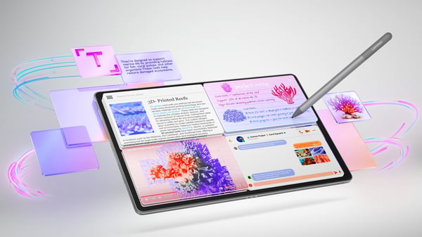 Lenovo Idea Tab Plus Mediatek 256 GB 30,7 cm (12.1") 8 GB Wi-Fi 5 (802.11ac) Android 15 Grå