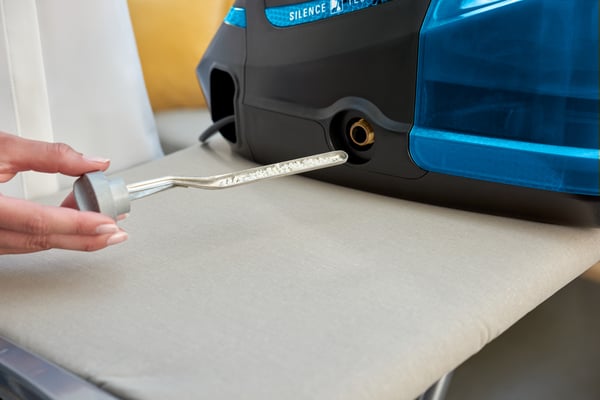 Rowenta DG9222 Ångstrykstation med tryckbehållare 2800 W 1,3 l Stryksula Microsteam 400 HD Laser Svart, Blå