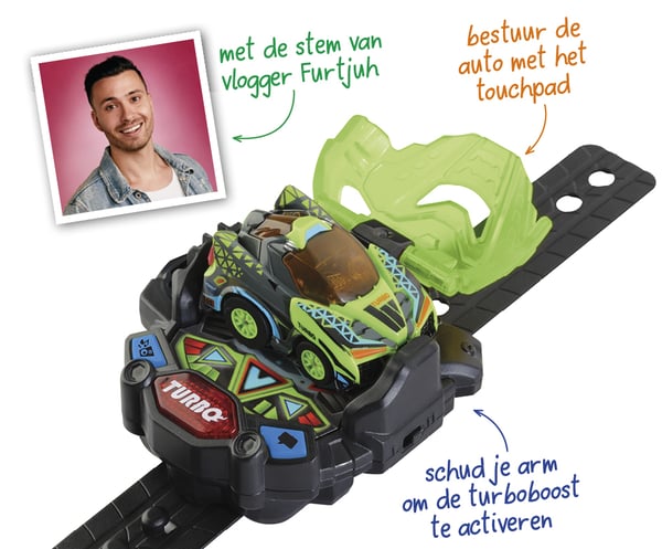 VTech Turbo Force Racers Groene Racer