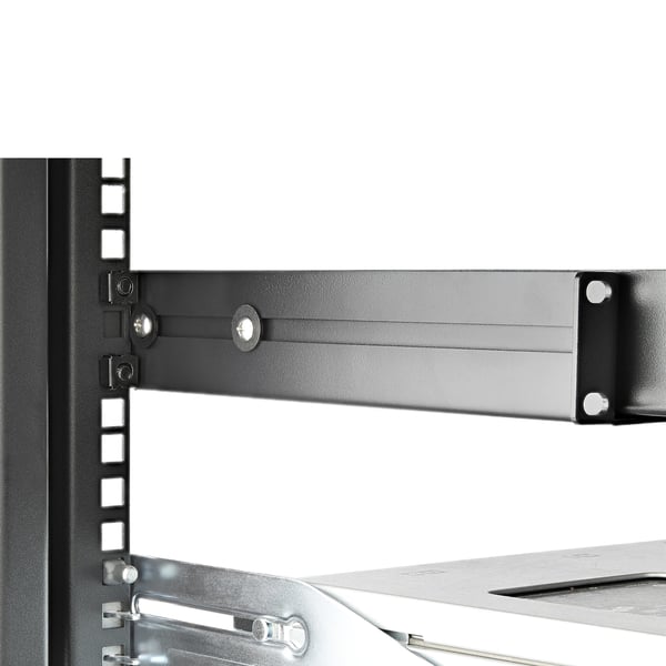 StarTech.com 1U serverrackskinner med justerbar monteringsdybde