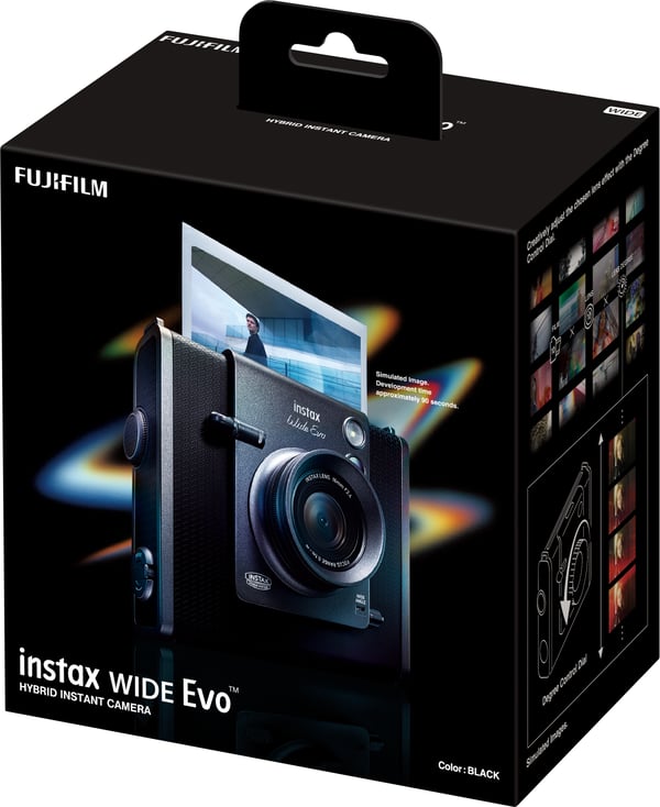 Fujifilm Instax WIDE Evo Black EX D CMOS Svart