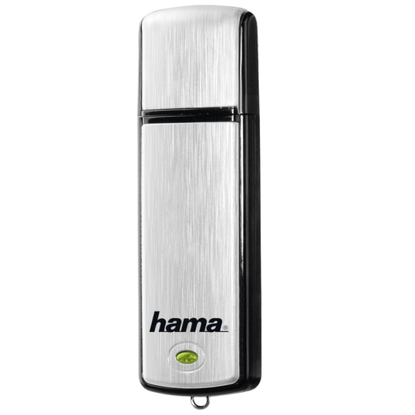 Hama Fancy USB-sticka 32 GB 2.0 Svart, Silver