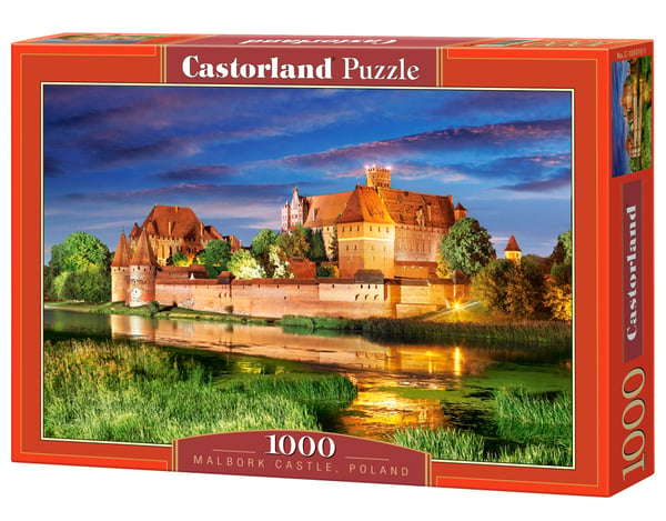 Castorland Malbork Castle, Poland 1000 pcs Puslespil 1000 stk Landskab