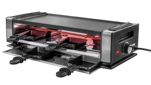 Unold 48730 raclettepannu 8 henkilö(t) 1200 W Musta, Ruostumaton teräs Unold 48730 raclettepannu 8 henkilö(t) 1200 W Musta, Ruostumaton teräs