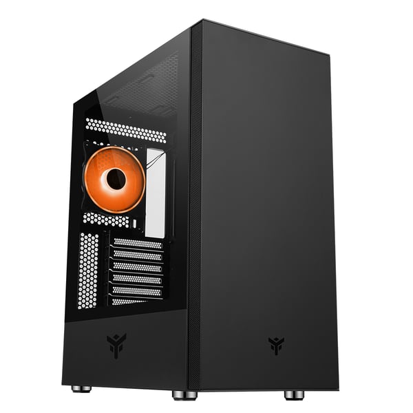 itek VERTIBRA S210 Midi Tower Sort