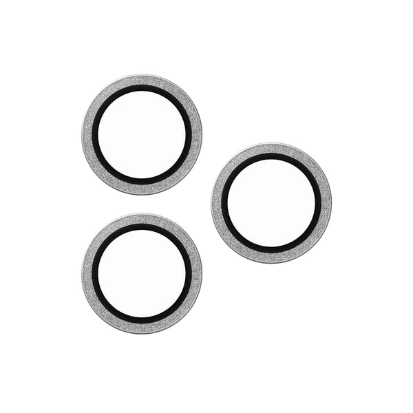 PanzerGlass ® Hoops® Kameralinsebeskytter Glitter Sølv iPhone 18 Pro | 18 Pro Max