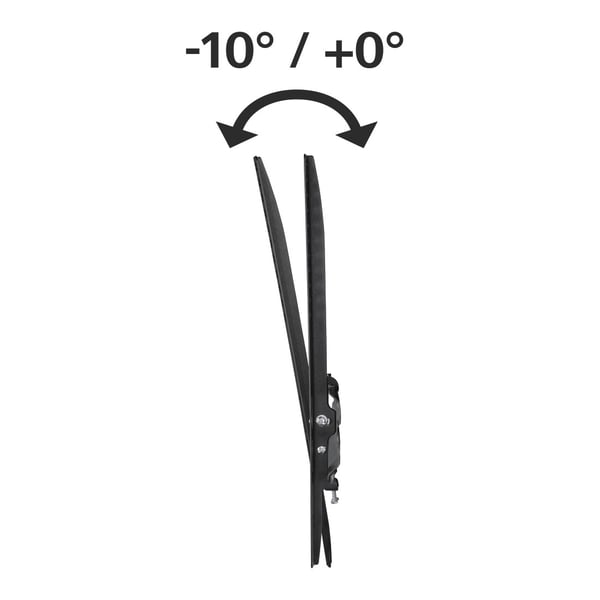 Hama 00118105 tv-fäste 165,1 cm (65") Svart