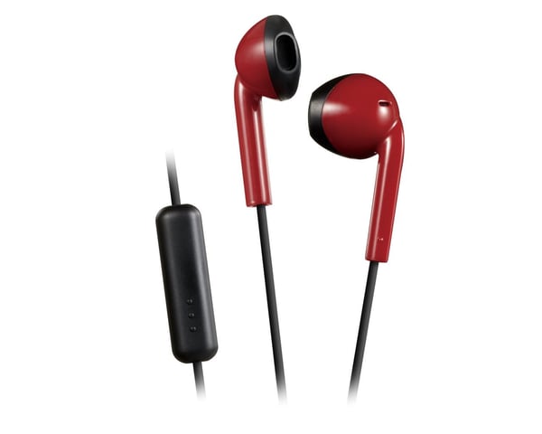 JVC HA-F19M-RB Headset Kabel I öra Samtal/musik Röd