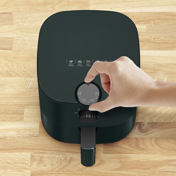 Tefal Easy Fry Essential EY1303 Enkelt 3,5 L Enkeltstående 1030 W Varmluftsteger Grøn