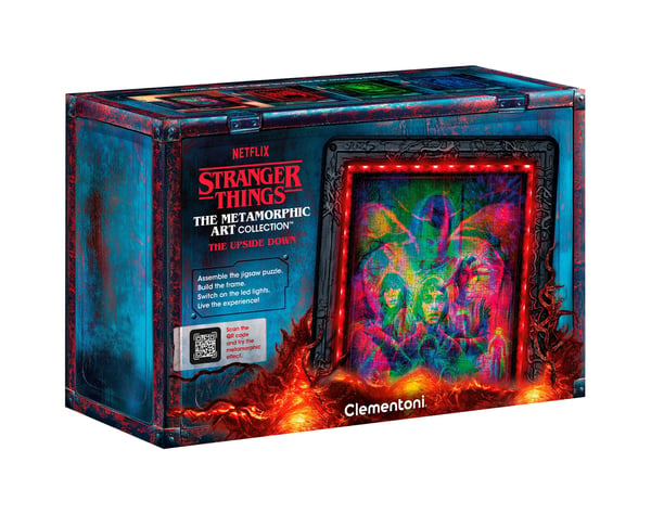 Clementoni The Metamorphic Art Collection - Stranger Things Puslespil 520 stk Fjernsyn/film