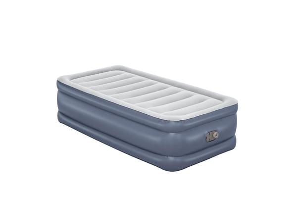 Bestway 6713G / 23 luftmadras Enkelmadras Grå, Hvid Unisex