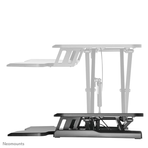 Neomounts NS-WS300BLACK desktop arbejdsplads med siddestativ