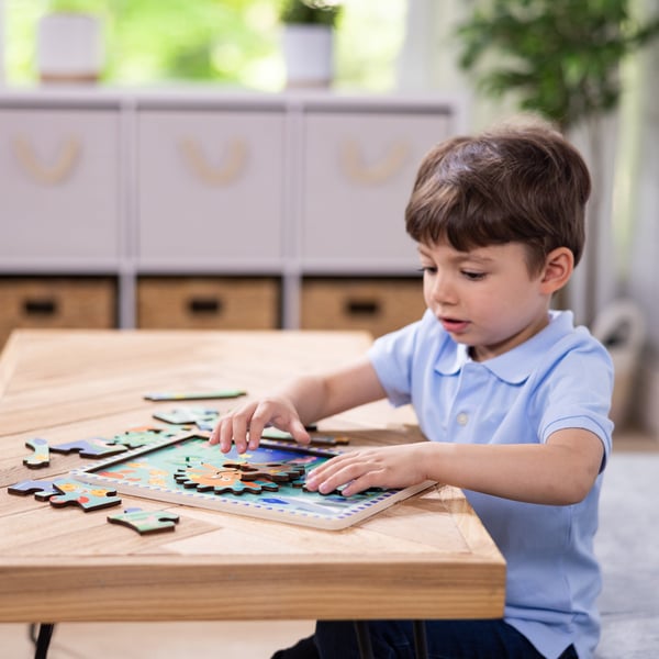 Melissa & Doug Wooden Underwater Puslespil 18 stk Dyr