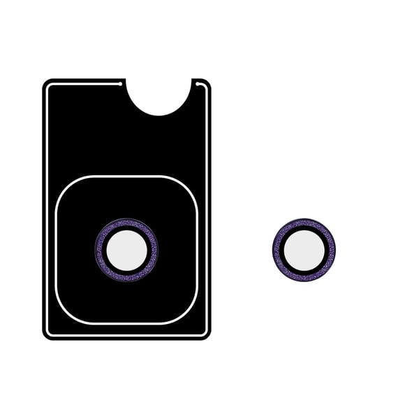 Celly COLGLICAM1153VL Skærm og -bagsidebeskytter til mobiltelefon Beskyttelse af kameralinsen Apple 1 stk