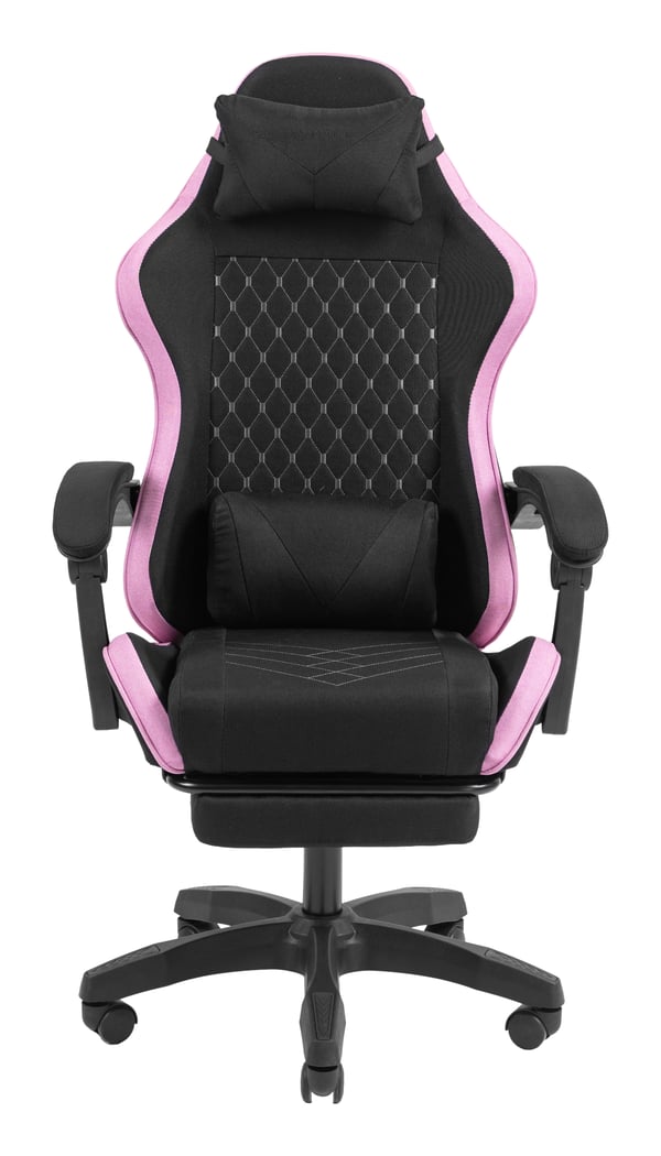Mars Gaming MGC-X Fabric PC-pelituoli pehmustettu istuin Musta, Vaaleanpunainen