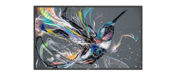 Philips Signage Solutions Q-Line Digital fladpaneldisplay 139,7 cm (55") IPS 400 cd/m² 4K Ultra HD Sort Philips Signage Solutions Q-Line Digital fladpaneldisplay 139,7 cm (55") IPS 400 cd/m² 4K Ultra HD Sort