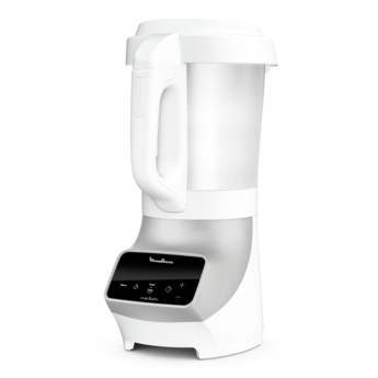 Moulinex Soup & Plus Mixer för matlagning 1100 W Metallisk, Vit