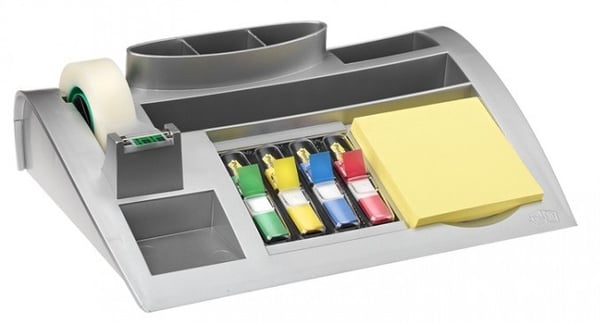3M C50 skrivbordslådesorterare Silver