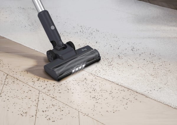 Hoover HFG10H 011 Stick vakuum Batteri Dry HEPA Poseløs 0,55 L 200 W Blå, Grå 2,6 At