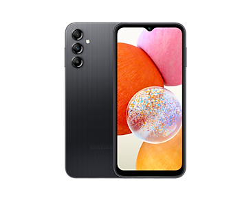 Samsung Galaxy A14 16,8 cm (6.6") Dual SIM 4G USB Type-C 4 GB 128 GB 5000 mAh Sort Samsung Galaxy A14 16,8 cm (6.6") Dual SIM 4G USB Type-C 4 GB 128 GB 5000 mAh Sort