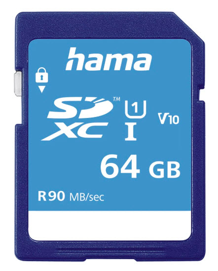 Hama 00124136 hukommelseskort 64 GB SDXC UHS-I Klasse 10