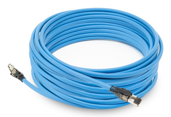 ACT FB0030 netværkskabel Blå 30 m Cat6a S/FTP (S-STP)