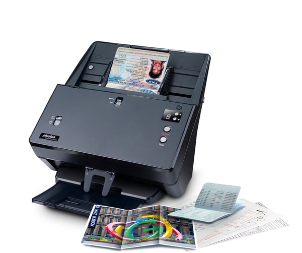 Plustek SmartOffice PT2160 ADF-scanner 600 x 600 dpi A3 Sort