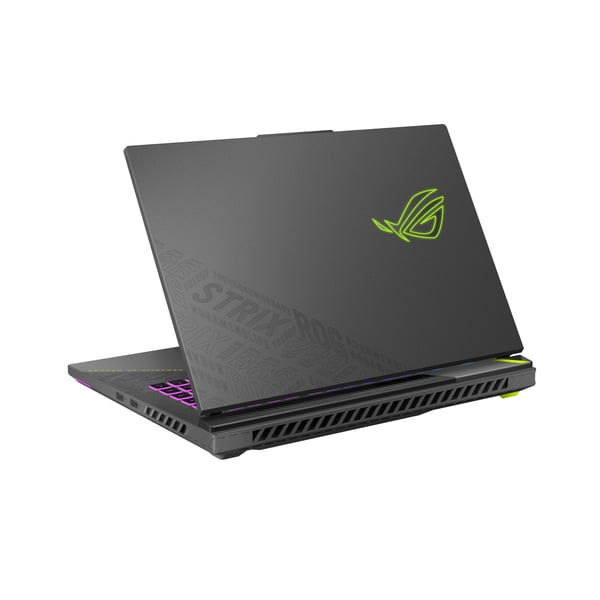 ASUS ROG Strix G16 G614FR-S5252W AMD Ryzen™ 9 9955HX Laptop 40,6 cm (16") WQXGA 16 GB DDR5-SDRAM 1 TB SSD NVIDIA GeForce RTX 5070 Ti Wi-Fi 6E (802.11ax) Windows 11 Home Grøn, Grå QWERTY Hollandsk