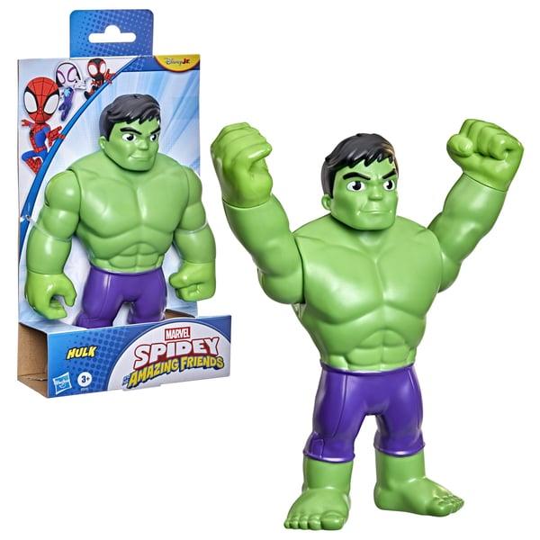 Marvel Spidey and His Amazing Friends Supersized Hulk-actionfigur