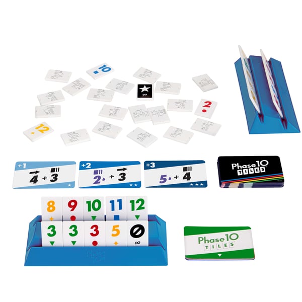 Mattel Games Phase 10 Tiles