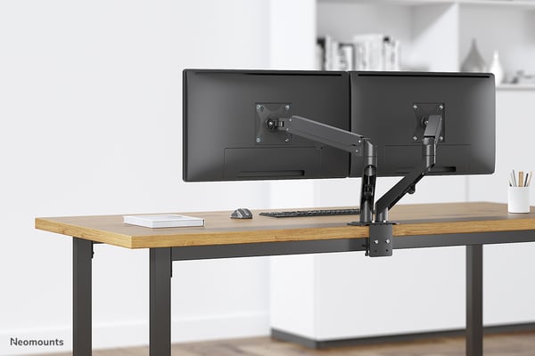 Neomounts DS70-700BL2 monitorin kiinnike ja jalusta 68,6 cm (27") Vastaanotto Musta