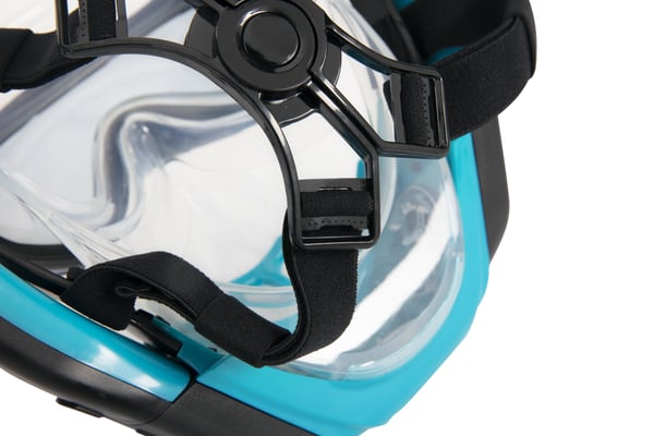 Bestway 24060 dykkemaske Sort, Blå, Orange, Transparent Voksen