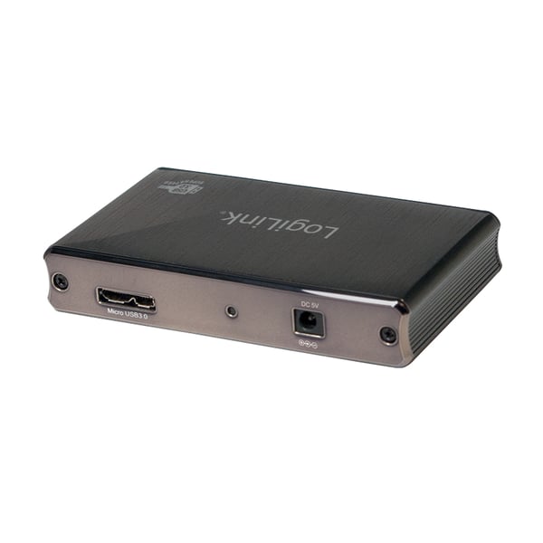 LogiLink UA0282 gränssnittshubbar USB 3.2 Gen 1 (3.1 Gen 1) Micro-B 5000 Mbit/s Svart