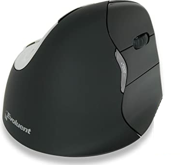 BakkerElkhuizen Evoluent4 Right Bluetooth datormöss Kontor Högerhand laser 2600 DPI