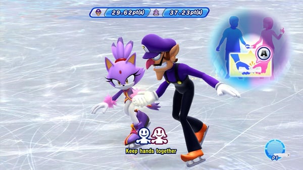 Nintendo Mario & Sonic aux Jeux Olympiques d'Hiver de Sotchi 2014 Standard Tysk, Engelsk, Spansk, Fransk, Italiensk Wii U