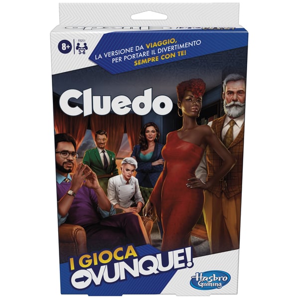 Hasbro Gaming Grab and Go Cluedo