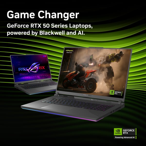 ASUS ROG Strix G18 G814PM-S9012W AMD Ryzen™ 9 7940HX Laptop 45,7 cm (18") 2.5K 16 GB DDR5-SDRAM 1 TB SSD NVIDIA GeForce RTX 5060 Wi-Fi 6E (802.11ax) Windows 11 Home Grå QWERTY Hollandsk