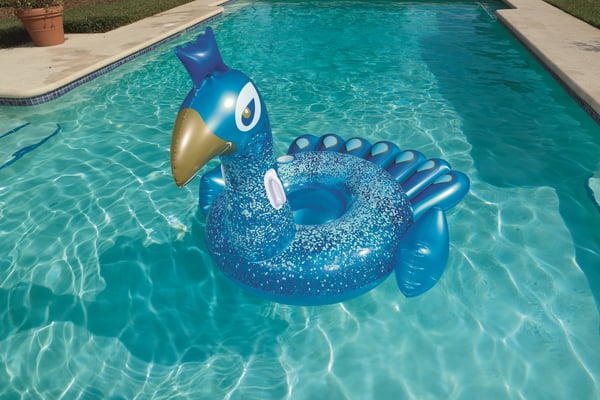 Bestway 41101 pool- och badmadrass Blå Vinyl Sittbadleksak