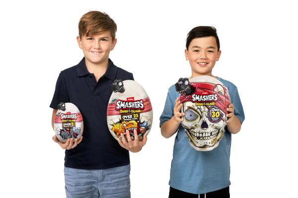 PROMO SMASHERS 07488 Dino Island Skull Giant med överraskningar Mix Pris för 1 styck