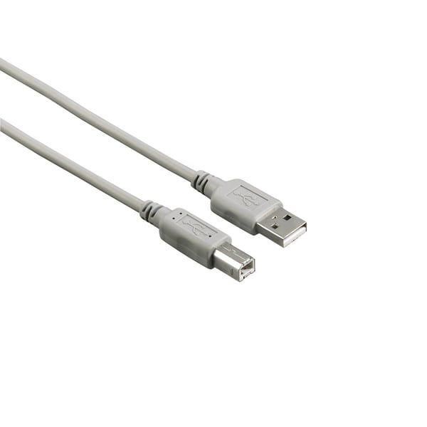 Hama 00200901 USB-kabel USB 2.0 3 m USB A USB B 0,48 Gbit/sek.