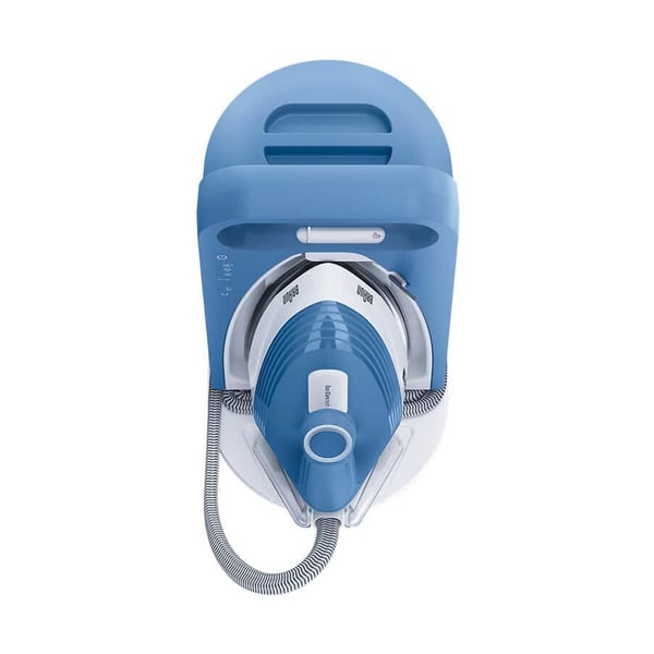 Braun UPStyle 2 IS2745BL Paineistettu höyrysilityskeskus 1,5 L EloxalPlus soleplate Sininen