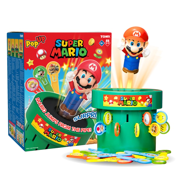 Tomy Pop Up Mario Brætspil Finmotorik (smidighed)