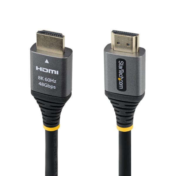 StarTech.com HDMM21V1F HDMI-kabel 0,3 m HDMI Type A (Standard) Sort, Sølv